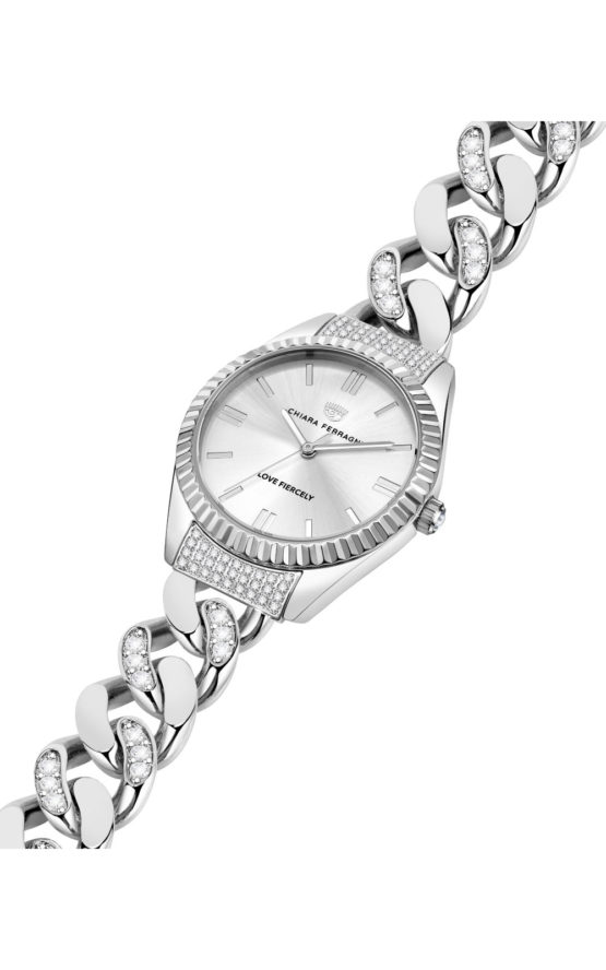 CHIARA FERRAGNI CHAIN CAPSULE R1953104502 Γυναικείο Ρολόι Quartz Ακριβείας 5