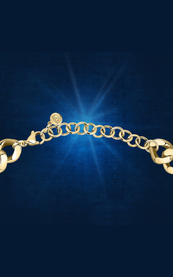 CHIARA FERRAGNI CHAIN J19AUW47 Χρυσό Κολιέ Αλυσίδα 3