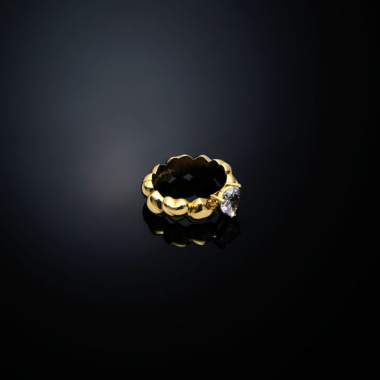 CHIARA FERRAGNI CUORICINO J19AVT05010 Χρυσό Δαχτυλίδι Με Καρδιά 2