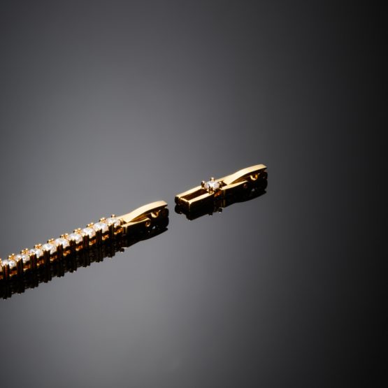 CHIARA FERRAGNI CUORICINO NEON J19AWD08 Χρυσό Βραχιόλι Με Πέτρες Και Ροζ Καρδιά_2