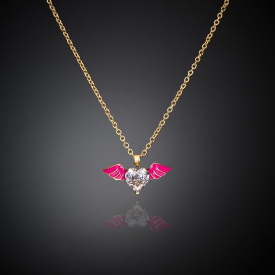 CHIARA FERRAGNI CUPIDO J19AVH05 Χρυσό Κολιέ Με Καρδιά