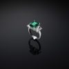 CHIARA FERRAGNI EMERALD J19AWJ050-No.12 Ασημένιο Δαχτυλίδι Με Πράσινη Πέτρα
