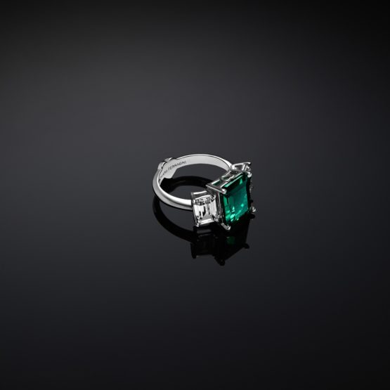CHIARA FERRAGNI EMERALD J19AWJ050-No.18 Ασημένιο Δαχτυλίδι Με Πράσινη Πέτρα_3