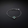 CHIARA FERRAGNI EMERALD J19AWJ19 Ασημένιο Βραχιόλι Με Πράσινη Πέτρα