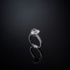 CHIARA FERRAGNI FIRST LOVE J19AVF010-No.12 Ασημένιο Δαχτυλίδι Με Διάφανη Καρδιά