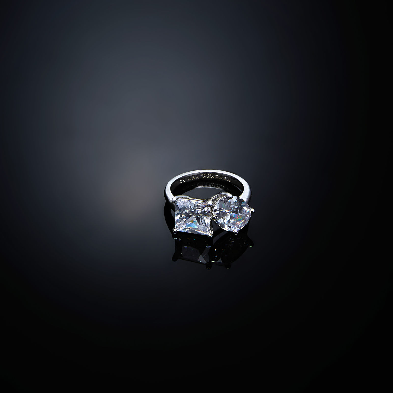 CHIARA FERRAGNI J19AVU07012 Ασημένιο Δαχτυλίδι Με Πέτρες 3
