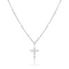 CHIARA FERRAGNI PERLA J19AWC23 Κολιέ Ασημένιο Με Σταυρό Με Πέρλες