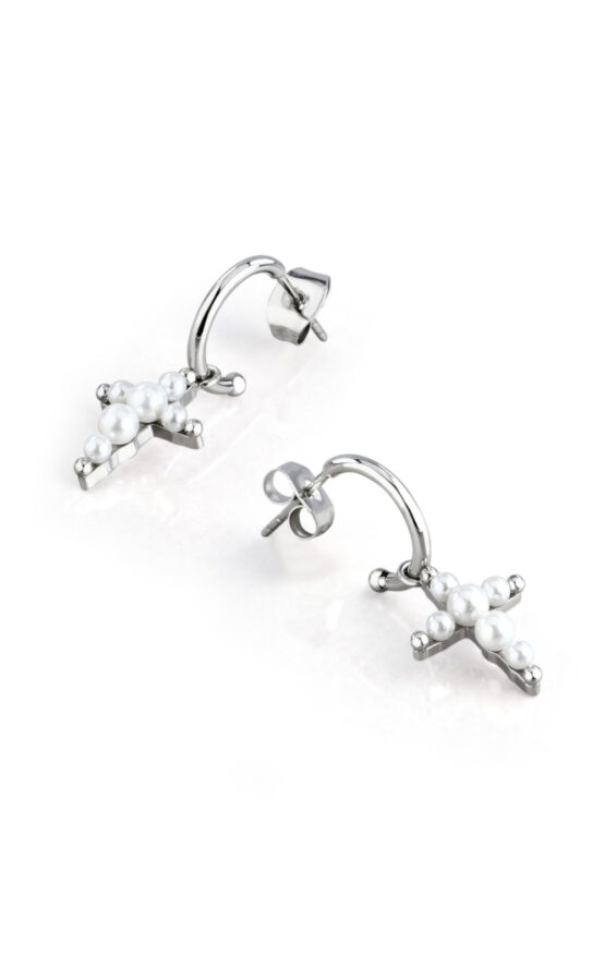 CHIARA FERRAGNI PERLA J19AWC25 Σκουλαρίκια Ασημένια Με Πέρλες