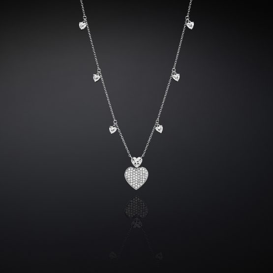 CHIARA FERRAGNI SILVER COLLECTION J19AXD01 Ασημένιο Κολιέ Με Καρδιά