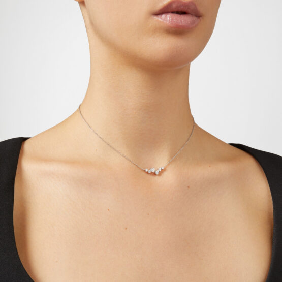 CHIARA FERRAGNI SILVER COLLECTION J19AXD17 Κολιέ Ασημένιο Με Καρδιές 2