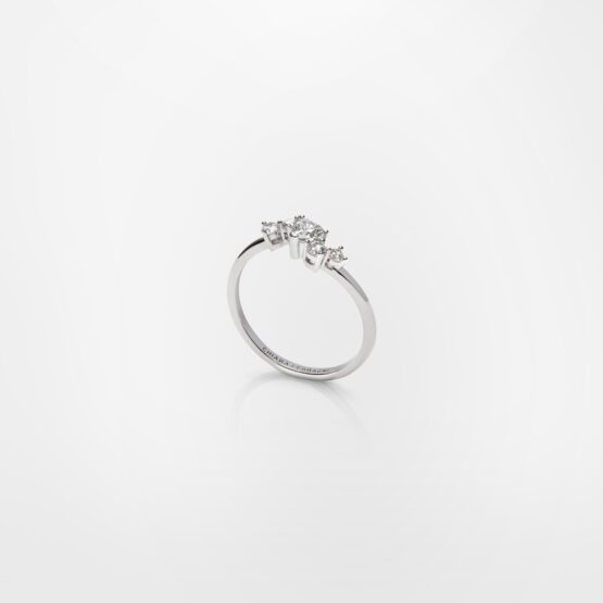 CHIARA FERRAGNI SILVER COLLECTION J19AXD29012 Δαχτυλίδι Ασημένιο Με Καρδιές