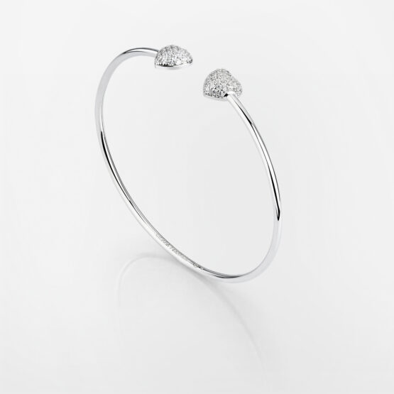 CHIARA FERRAGNI SILVER COLLECTION J19AXD32 Βραχιόλι Ασημένιο Με Καρδιές