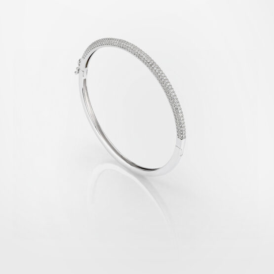 CHIARA FERRAGNI SILVER COLLECTION J19AXD45 Βραχιόλι Χειροπέδα Ασημένια