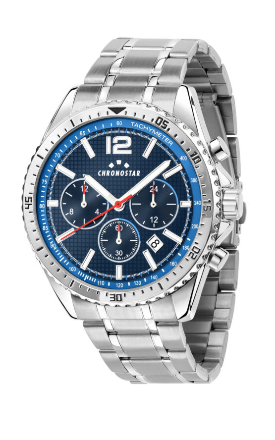 CHRONOSTAR RACE R3753311008 Ανδρικό Ρολόι Quartz Multifaction Ακριβείας