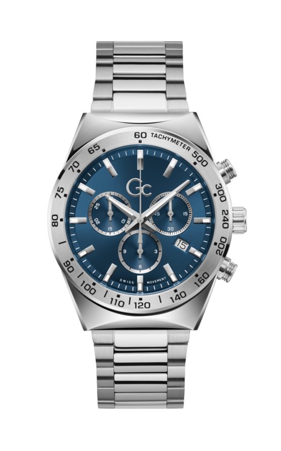 GC CLUBHOUSE Z17002G7MF Ανδρικό Ρολόι Quartz Χρονογράφος Ακριβείας