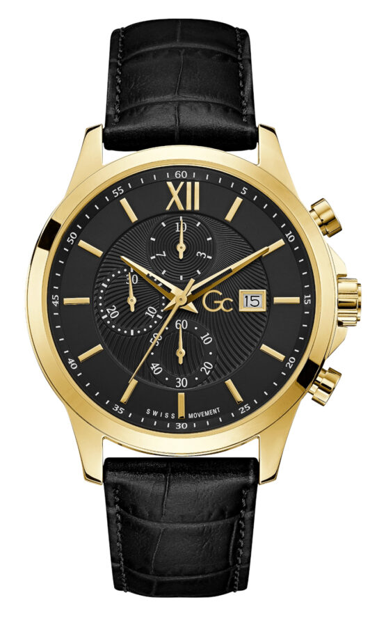 GC EXECUTIVE Y27010G2MF Ανδρικό Ρολόι Quartz Χρονογράφος Ακριβείας