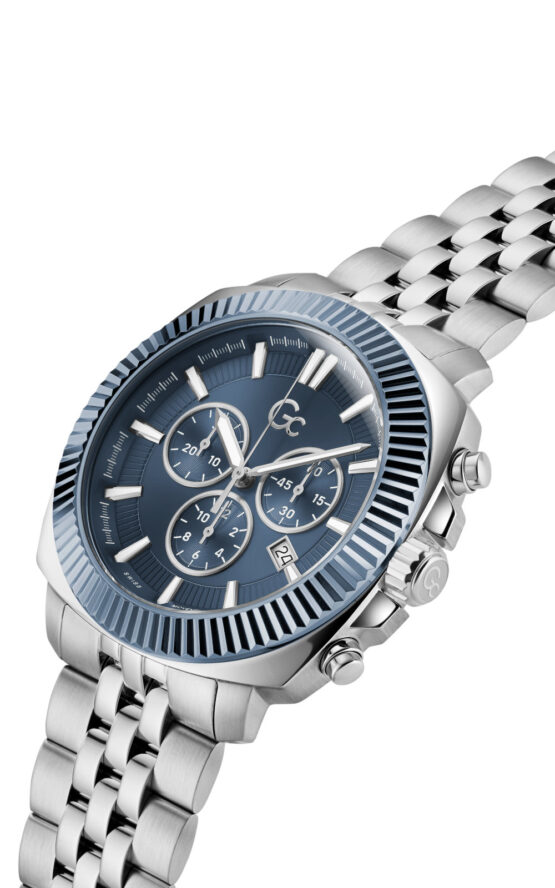 GC Flair Coussin Z46005G7MF Ανδρικό Ρολόι Quartz Χρονογράφος Ακριβείας 4