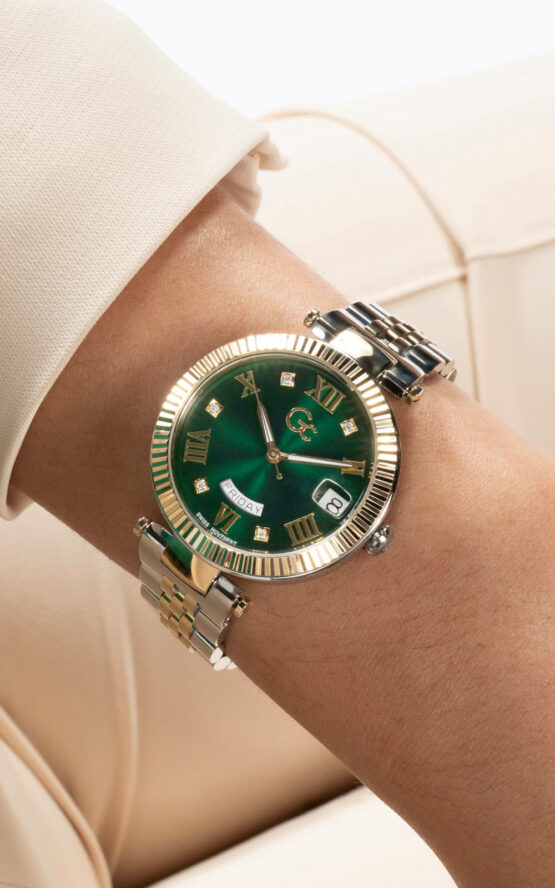 GC Flair Crystal Z01019L9MF Γυναικείο Ρολόι Quartz Ακριβείας 5