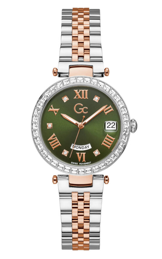 GC FLAIR CRYSTAL Z01010L9MF Γυναικείο Ρολόι Quartz Ακριβείας