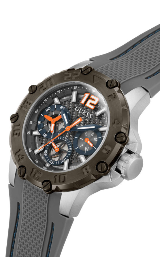 GUESS CONTENDER GW0640G1 Ανδρικό Ρολόι Quartz Multi-Function Ακριβείας 4