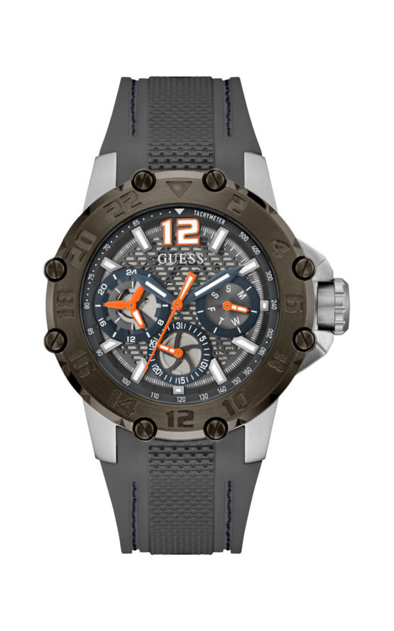 GUESS CONTENDER GW0640G1 Ανδρικό Ρολόι Quartz Multi-Function Ακριβείας