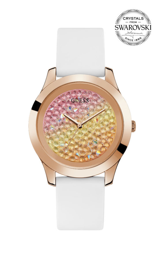 GUESS CRUSH W1223L3 Γυναικείο Ρολόι Quartz Ακριβείας