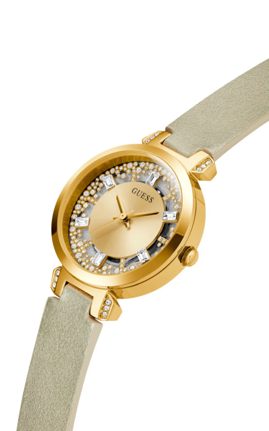 GUESS CRYSTAL CLEAR GW0535L4 Γυναικείο Ρολόι Quartz Ακριβείας 4