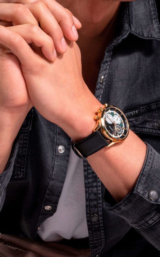 GUESS GW0581G2 Ανδρικό Ρολόι Quartz Multi-Function 5