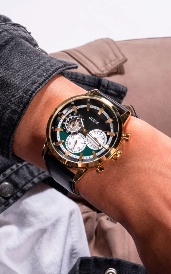 GUESS GW0581G2 Ανδρικό Ρολόι Quartz Multi-Function 6