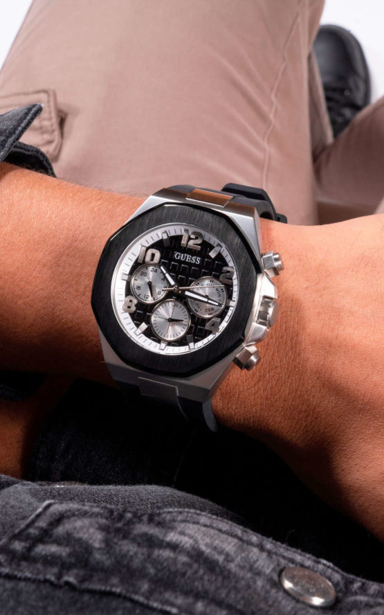 GUESS GW0583G1 Ανδρικό Ρολόι Quartz Multi-Function 5