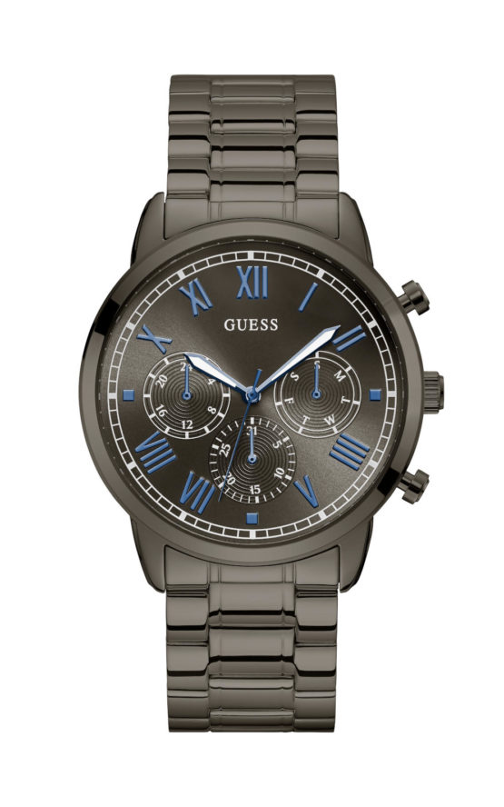 GUESS HENDRIX W1309G3 Ανδρικό Ρολόι Quartz Χρονογράφος Ακριβείας1