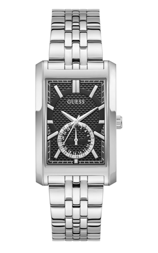 GUESS HUGH GW1125G1 Ανδρικό Ρολόι Quatrz Multifuction Ακριβείας