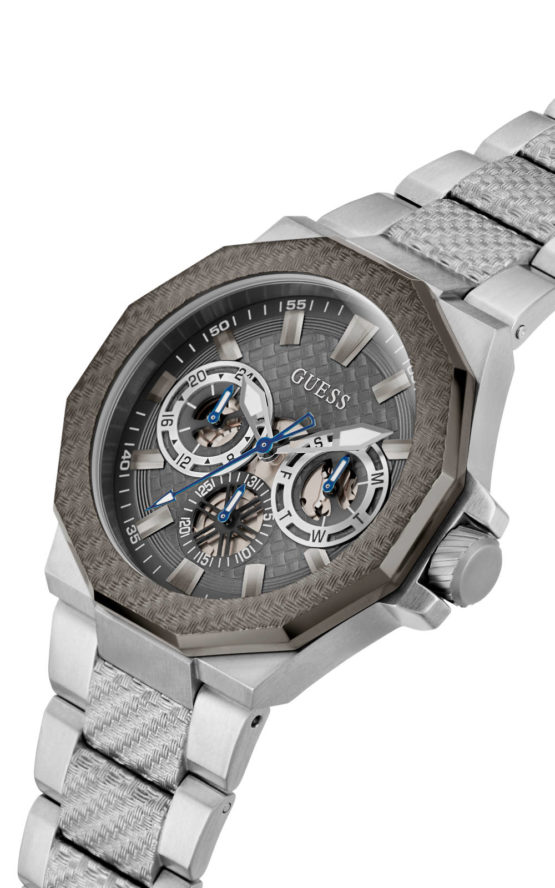 GUESS INDY GW0636G1 Ανδρικό Ρολόι Quartz Multi-Function Ακριβείας 4