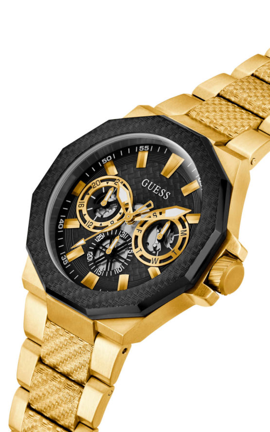 GUESS INDY GW0636G2 Ανδρικό Ρολόι Quartz Multi-Function Ακριβείας 4