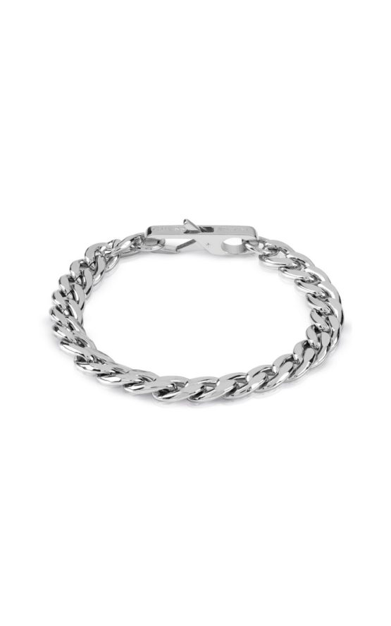 GUESS JUMB01334JWSTL Ασημένιο Βραχιόλι Αλύσιδα