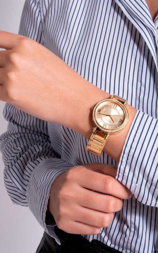 GUESS MONTAGE GW0588L1 Γυναικείο Ρολόι Quartz Ακριβείας 4