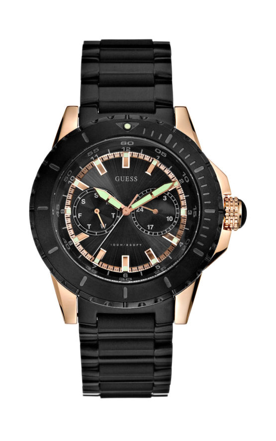 GUESS RIM W25005G1 Ανδρικό Ρολόι Quartz Multi-Function