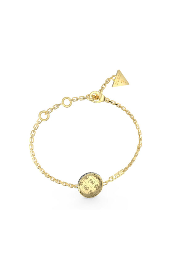 GUESS STEEL 4G RISING JUBB04264JWYGL Χρυσό Βραχιόλι Με Στρογγυλό Σχέδιο