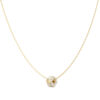 GUESS STEEL 4G SUPREME JUBN06398JWYGT/U Κολιέ Χρυσό Με Σχέδιο Με Πέτρες
