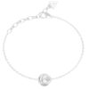 GUESS STEEL AURORA JUBB06234JWRHL Βραχιόλι Ασημένιο Με Σχέδιο Με Πέτρα