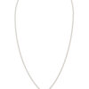 GUESS STEEL BARRIO JUMN06065JWSTBKT/U Κολιέ Ασημένιο Με Μαύρη Ταυτότητα Με Πέτρες