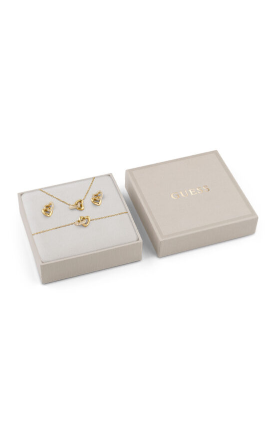 GUESS STEEL BELOVED JUBS06002JWYGS Κουτάκι Με Βραχιόλι-Κολιέ-Σκουλαρίκια