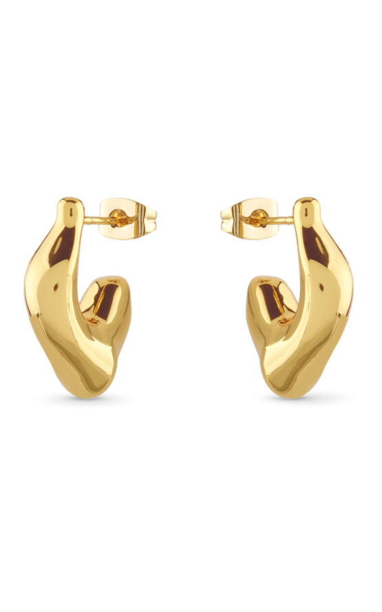 GUESS STEEL BERBERA JUBE05342JWYGT/U Σκουλαρίκια Χρυσά