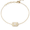 GUESS STEEL CRYSTAL LOVE JUBB06352JWYGL Βραχιόλι Χρυσό Με Καρδιά Με Πέτρες