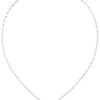 GUESS STEEL DIVINE JUBN06315JWRHLBT/U Κολιέ Ασημένιο Με Μπλε Πέτρα