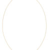 GUESS STEEL G CAMDEN JUBN06336JWYGT/U Κολιέ Χρυσό Με Λογότυπο Με Πέτρες