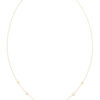 GUESS STEEL G CAMDEN JUBN06340JWYGT/U Κολιέ Χρυσό Με Κρεμαστό Λογότυπο