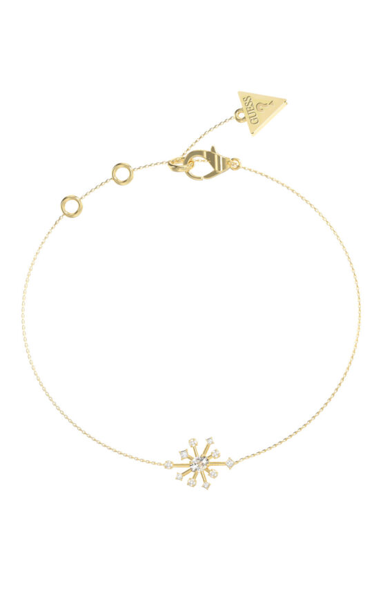 GUESS STEEL GALAXY JUBB05564JWYGL Βραχιόλι Χρυσό Με Σχέδιο Με Πέτρες