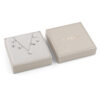 GUESS STEEL GOLDEN LOVE JUBS06077JWRHT/U Κουτάκι Με Ασημένιο Κολιέ Και Σκουλαρίκια