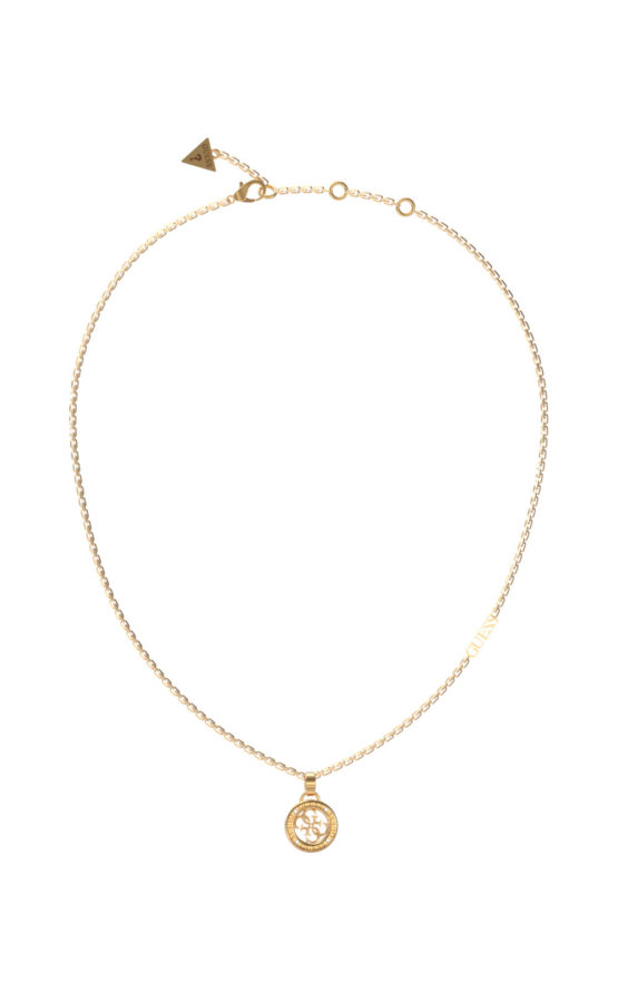 GUESS STEEL JUBN02288JWYGBKT-U Χρυσό Κολιέ Με Σχέδιο 4G